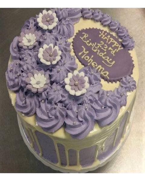 Purple Lavender Cake