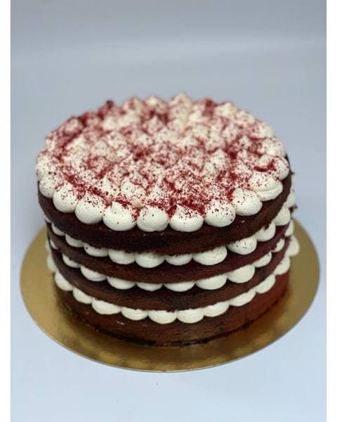 Red Velvet Naked Cake