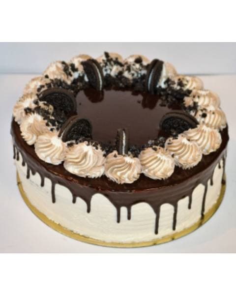 Cookies & Cream Drip Round Cake