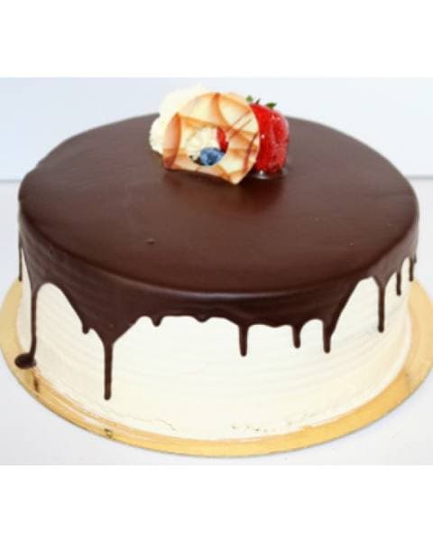 Chocolate Drip Cream Round Cake
